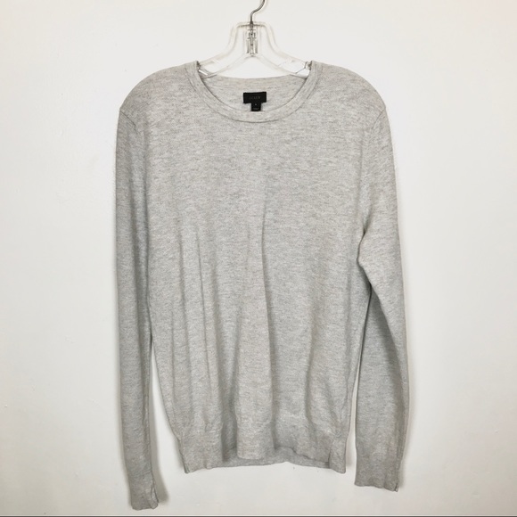 J. Crew Other - J Crew Pique Crewneck Sweater Cotton Cashmere